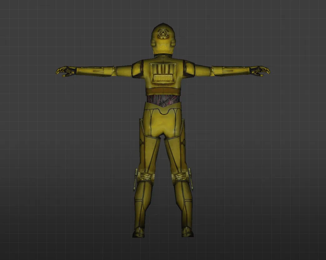 Скачать Модель «C-3PO» для CS 1.6 - Звездные Войны - Скриншот