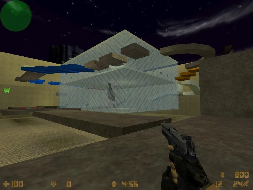 Скачать deathrun_extasy для CS 1.6: тактика, точки, .nav для ботов и оптимизация карты - Скриншот