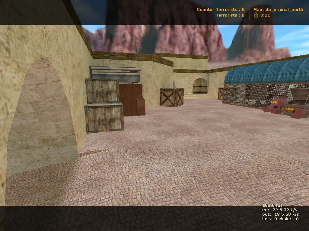 Карта de_orijinal_earth для CS 1.6 - Особенности и Тактики — скриншот 8