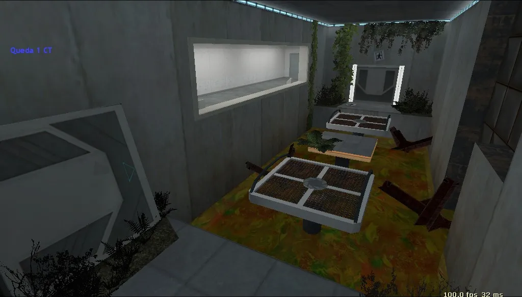 Скачать deathrun_aperture2 — карта для CS 1.6: точки, раунды, .nav и оптимизация - Скриншот