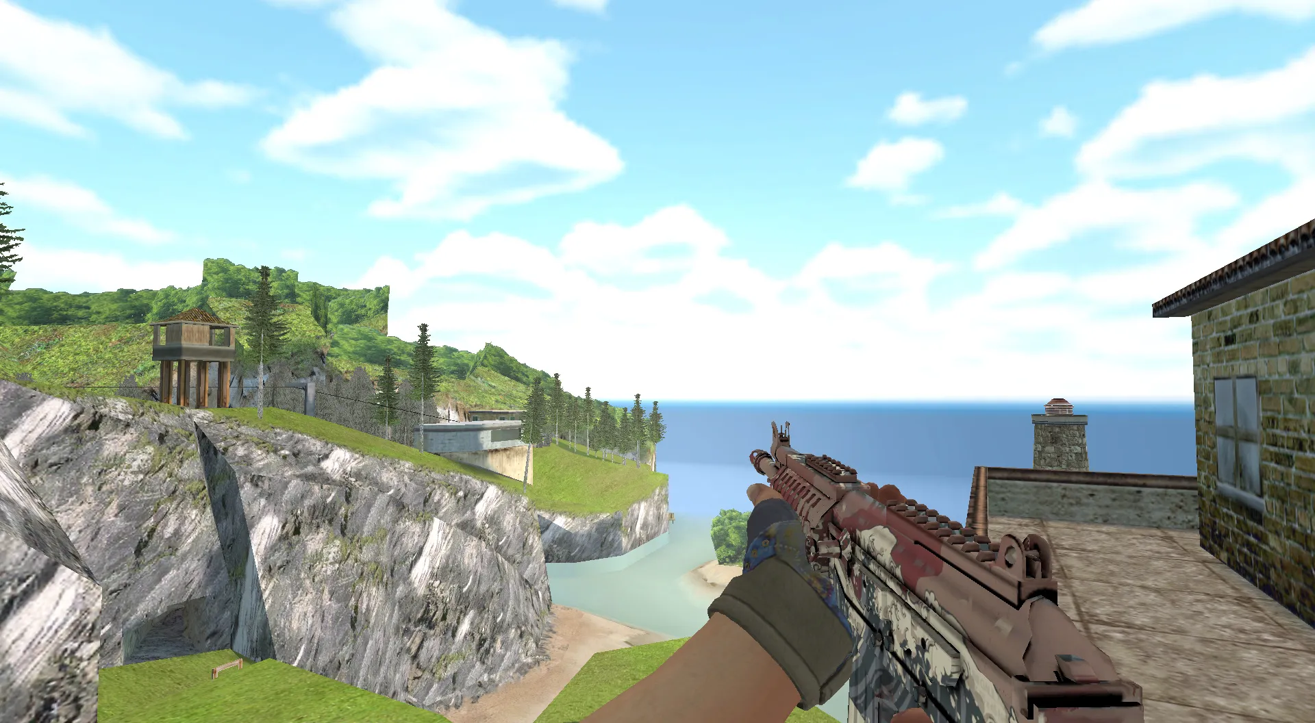 Скачать Пак моделей оружия Hydra Gloves | Case Hardened Pack для CS 1.6: v_, p_, w_ модели, анимация осмотра, звуки и текстуры - Скриншот