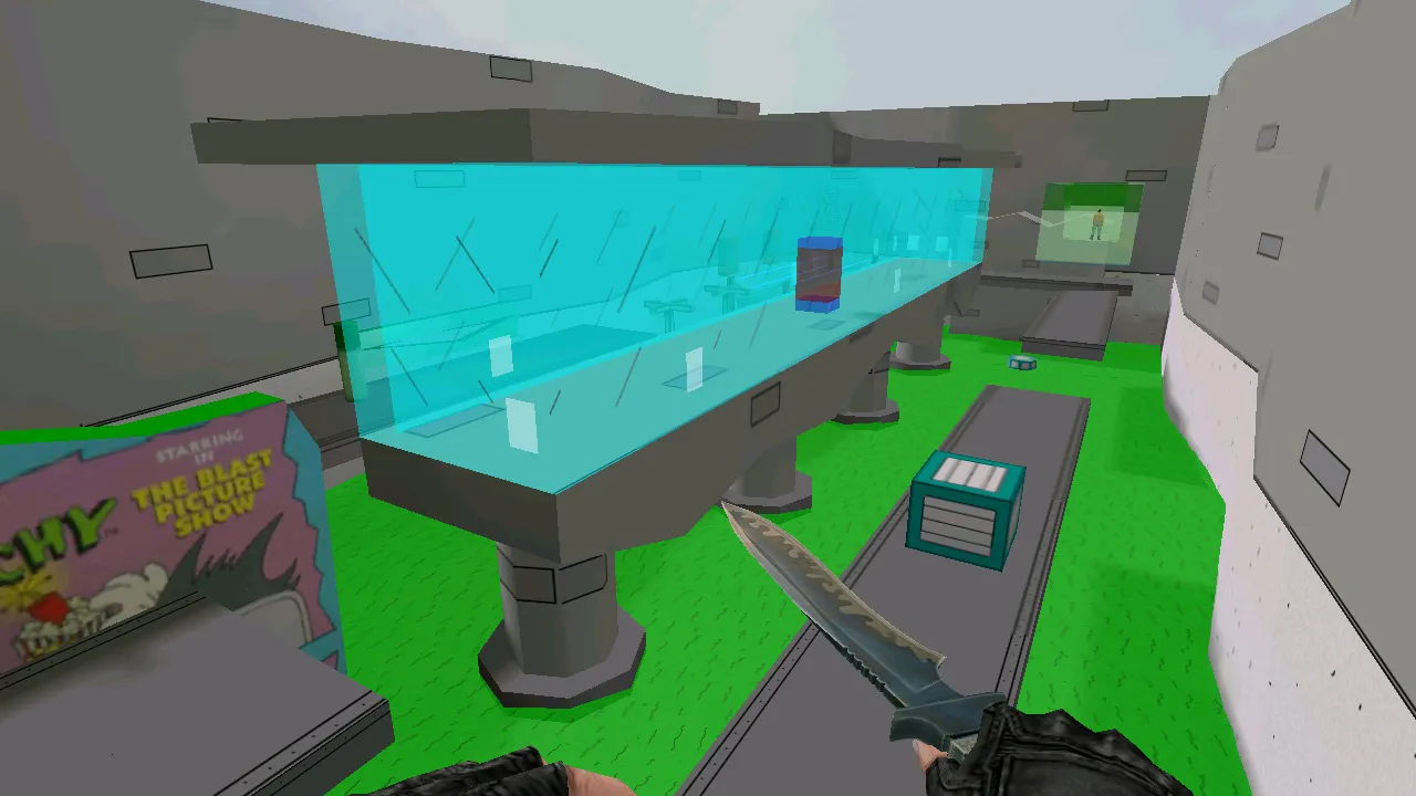 deathrun_cartoon для CS 1.6: deathrun карта, точки, .nav, баланс сторон и запуск без подмен — скриншот 4