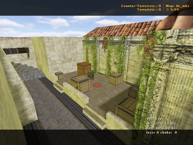 Скачать Карта de_mks для CS 1.6: тактические особенности и стратегии - Скриншот