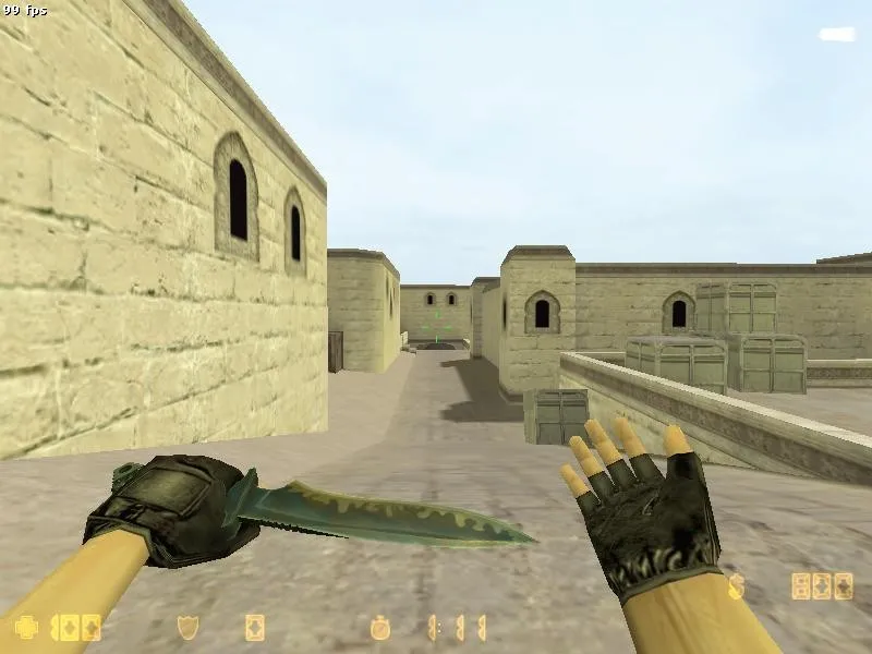 de_dust2_llapi карта для CS 1.6: баланс сторон, точки, .nav и оптимизация wpoly/epoly — скриншот 5