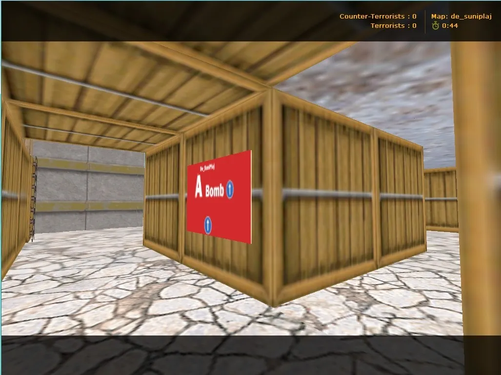 Скачать Карта de_suniplaj для Counter-Strike 1.6: тактика и особенности - Скриншот