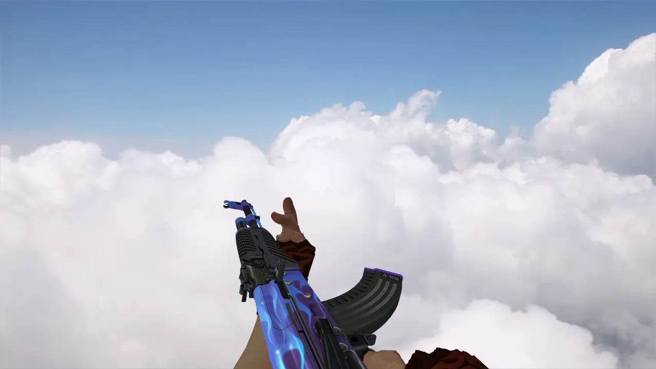 Скачать Модель «AK-47 Road Hog Purple» (v_, p_, w_) для CS 1.6: звуки, осмотр, текстуры и настройка - Скриншот