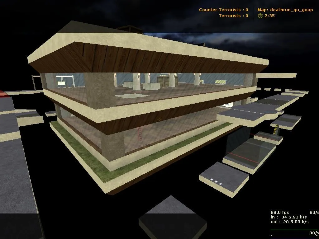 deathrun_qu_goup — карта Deathrun для CS 1.6: точки, маршруты, .nav и оптимизация — скриншот 6