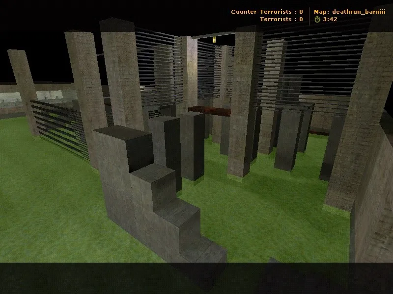 Скачать Карта deathrun_barniii для CS 1.6: спавны, ловушки, тайминги и .nav для ботов - Скриншот