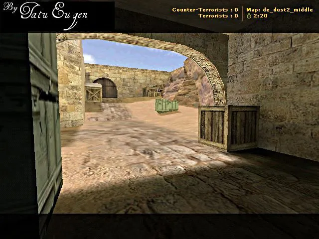 Скачать de_dust2_middle для CS 1.6: тактика мидла, баланс сторон, .nav и оптимизация карты - Скриншот