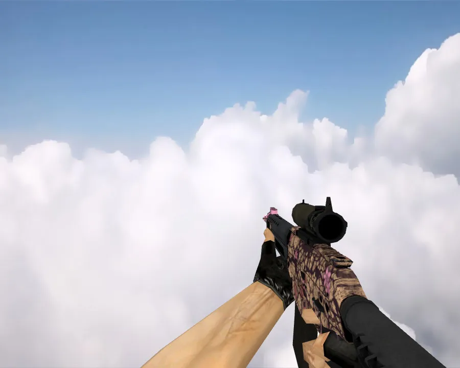 Скачать SG 553 | Пустынное цветение (Desert Blossom) для CS 1.6 - Скриншот