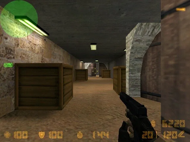 de_dust3_mini для CS 1.6: мини-карта для бодрых раундов, точки, маршруты, .nav и оптимизация — скриншот 1
