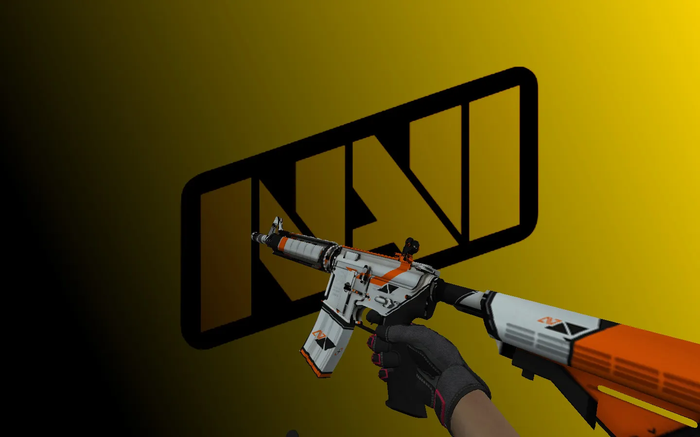 electronic Inventory для CS 1.6: пак моделей оружия и перчаток Natus Vincere Денис electronic, с осмотром и звуками USP-S — скриншот 6