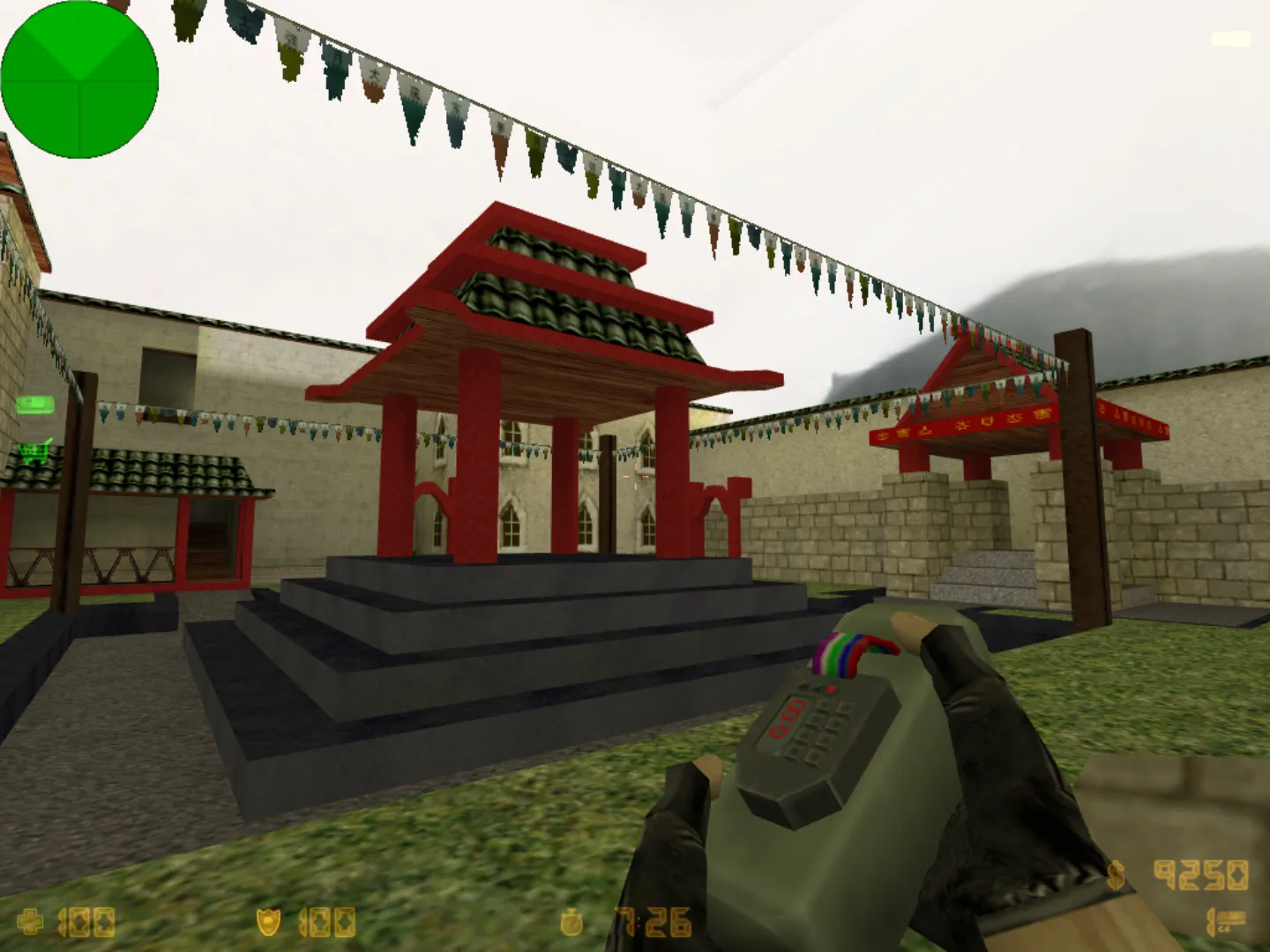 de_china карта для CS 1.6: тактика за CT/T, точки, .nav для ботов, оптимизация wpoly/epoly и советы по установке — скриншот 8