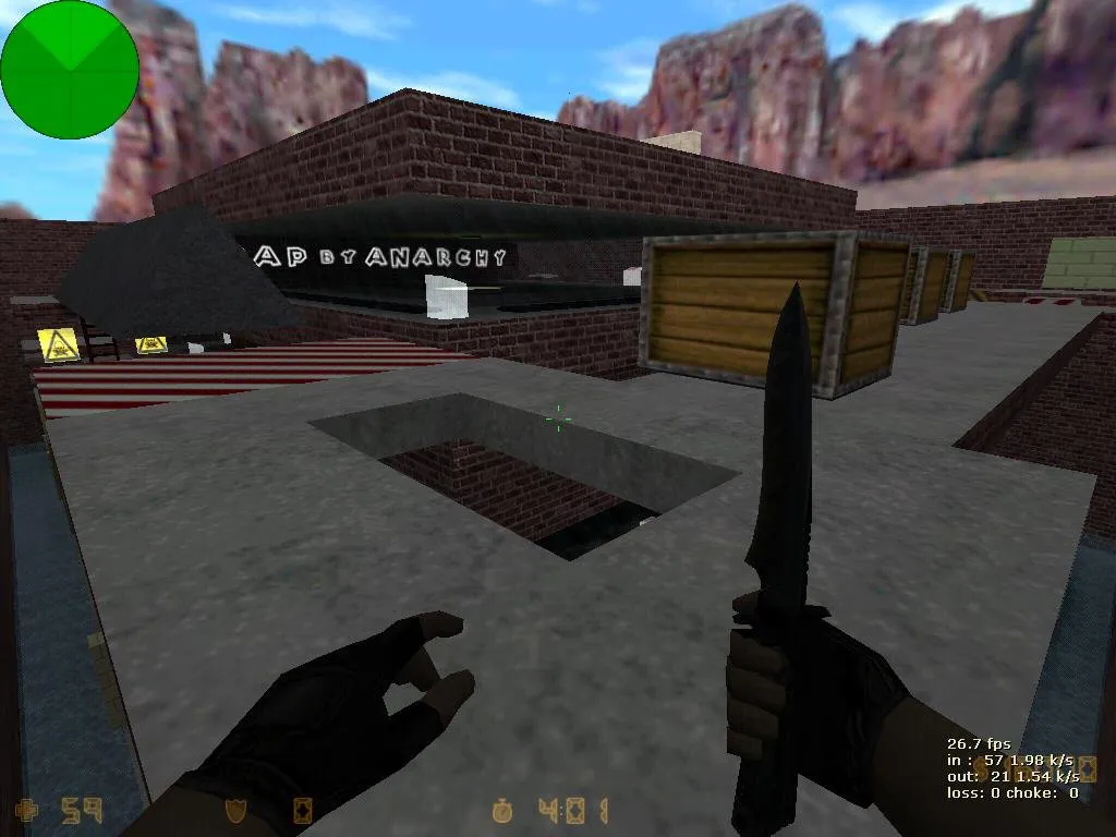 Скачать deathrun_armadilhamortal_v2 для CS 1.6: баланс сторон, точки, .nav и настройка ботов без лишнего риска - Скриншот