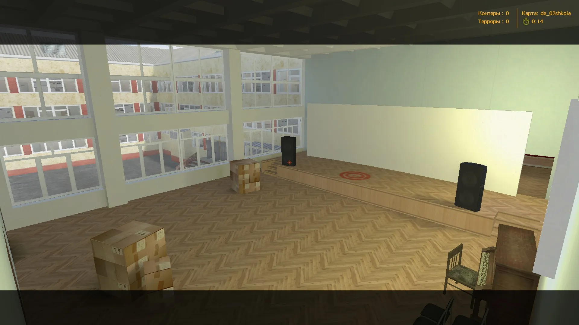 de_02shkola для CS 1.6: баланс сторон, точки, .nav для ботов и настройки карты — скриншот 6