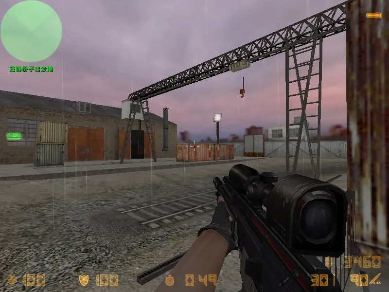 Карта de_railroadstar для CS 1.6 - Тактика и детали — скриншот 6