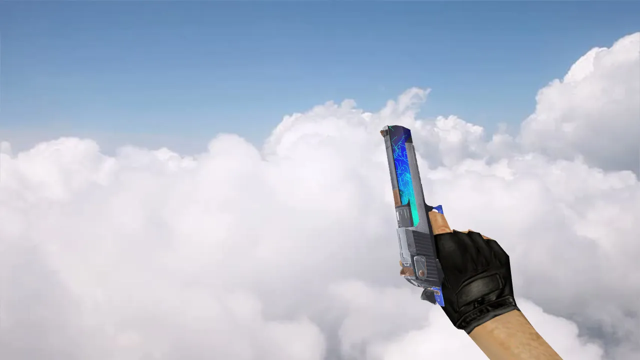Скачать Модель «Deagle Overcharged Blue» для CS 1.6 - Скачай сейчас - Скриншот