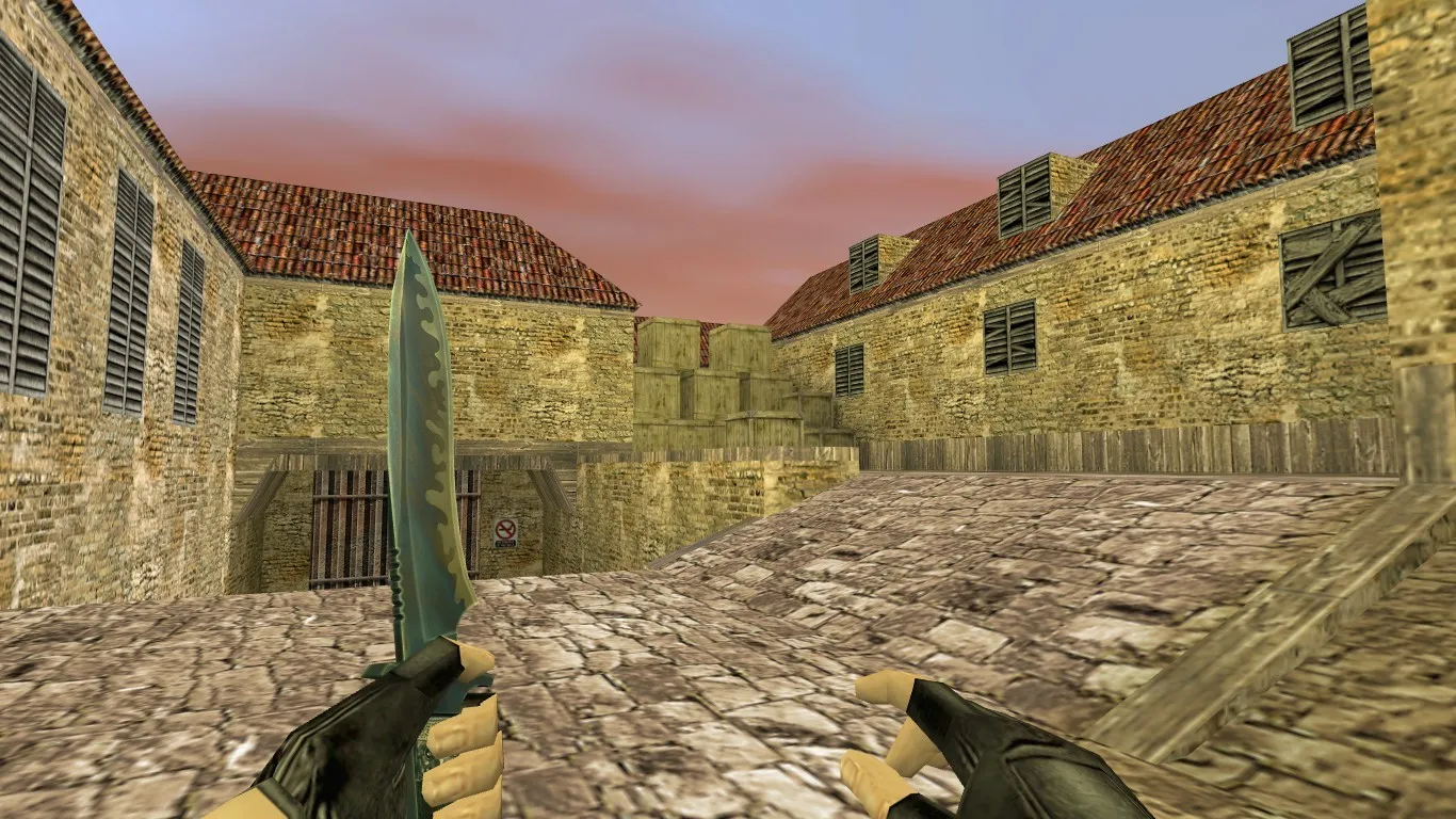 Скачать Карта de_inferno_2x2_2 для CS 1.6 - Тактика и особенности - Скриншот