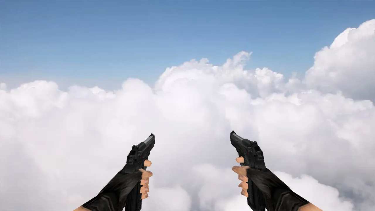 Скачать Пак HD-пистолетов для CS 1.6: v_ p_ w_ модели, звуки, анимация осмотра, качество текстур - Скриншот