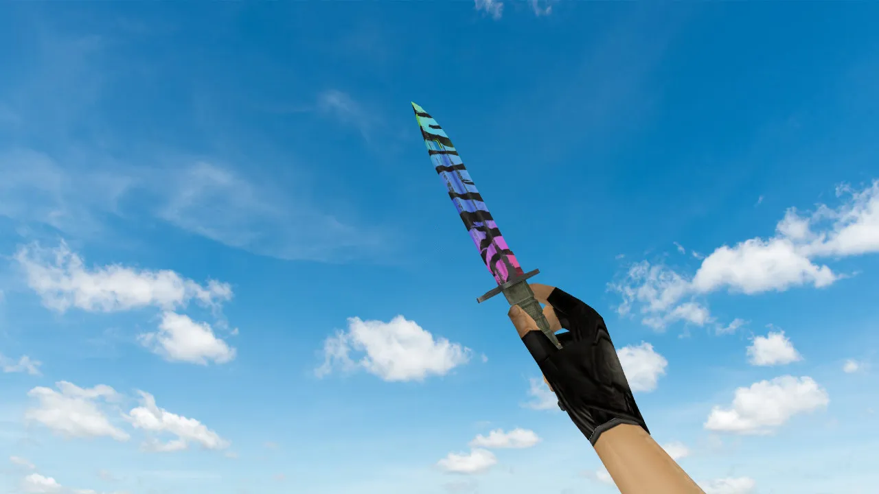 Скачать Модель Bayonet Superfurry v_ p_ w_ для CS 1.6: звук, анимация осмотра, текстуры и точная подача - Скриншот
