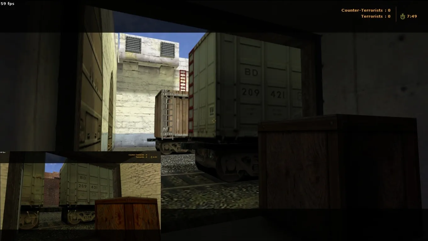 Карта de_train_sl для CS 1.6 - Оптимизация и тактика — скриншот 7