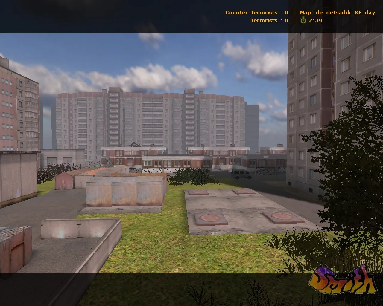 Скачать Карта de_detsadik_rf для CS 1.6: точки, маршруты, .nav для ботов и оптимизация wpoly/epoly - Скриншот