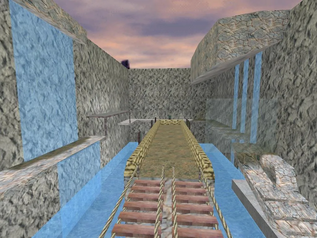 Скачать deathrun_army_fixed — карта deathrun для CS 1.6: тактика, точки, .nav для ботов, оптимизация - Скриншот