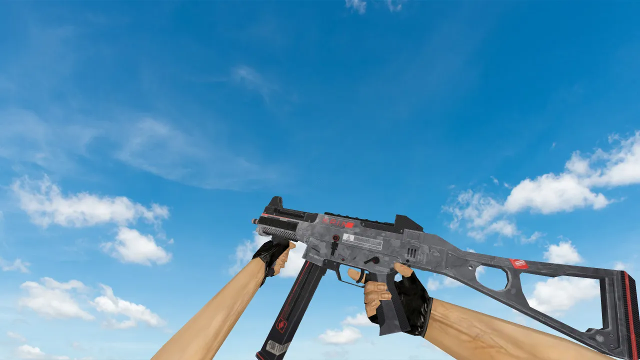 Скачать Модель UMP-45 Dystopia для CS 1.6 - Качество и точность - Скриншот