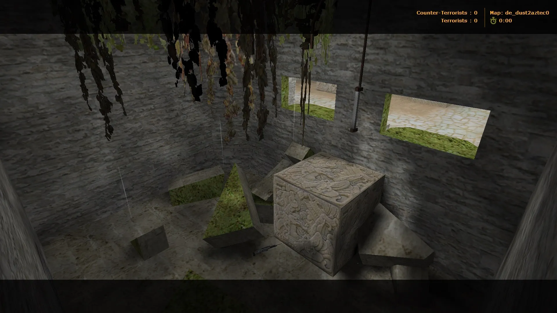 Скачать de_dust2aztec для CS 1.6: обзор карты, точки под Т/CT, .nav и оптимизация wpoly/epoly - Скриншот