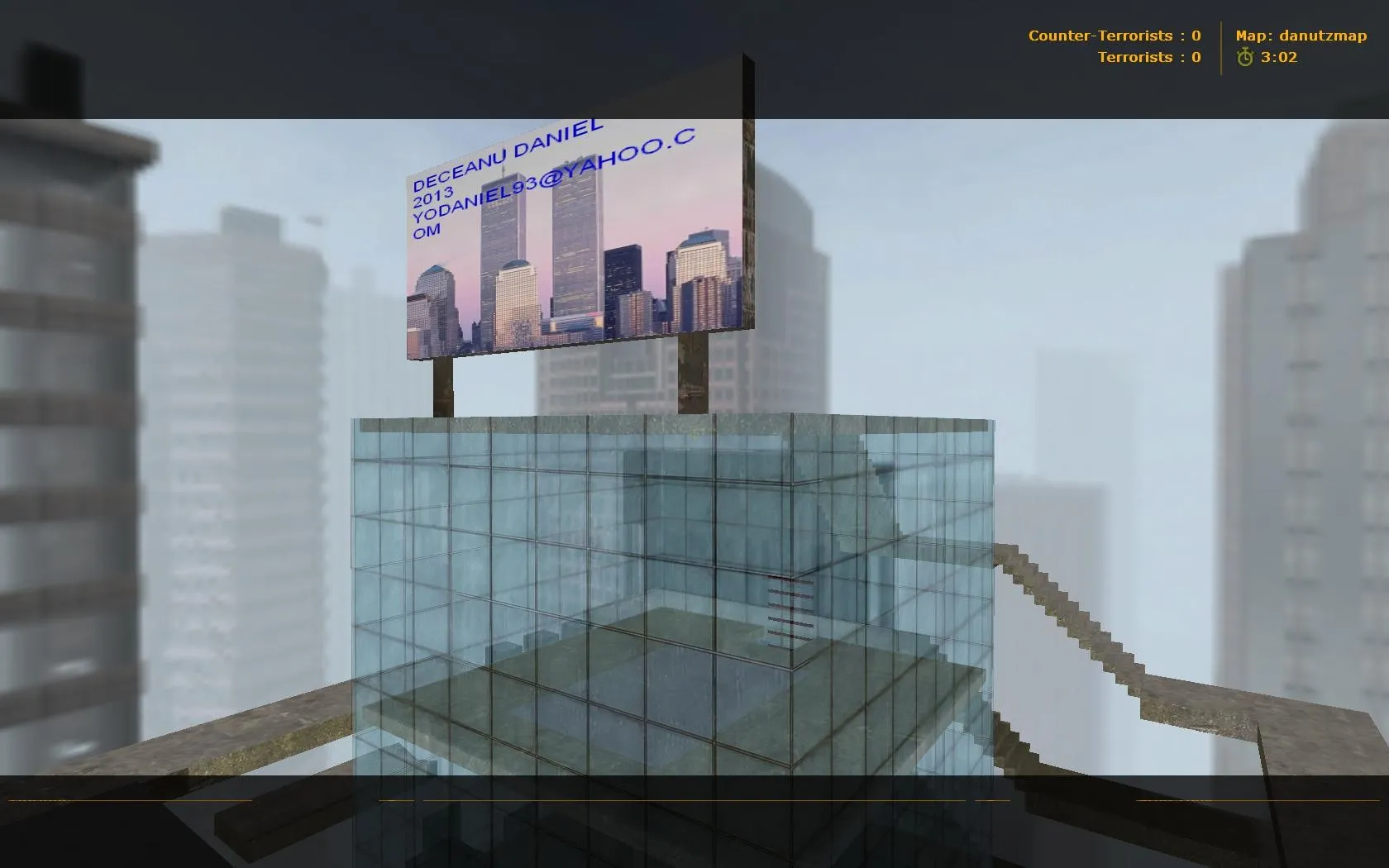 Скачать deathrun_city_automatic для CS 1.6: тактика, точки, .nav для ботов и оптимизация карты - Скриншот