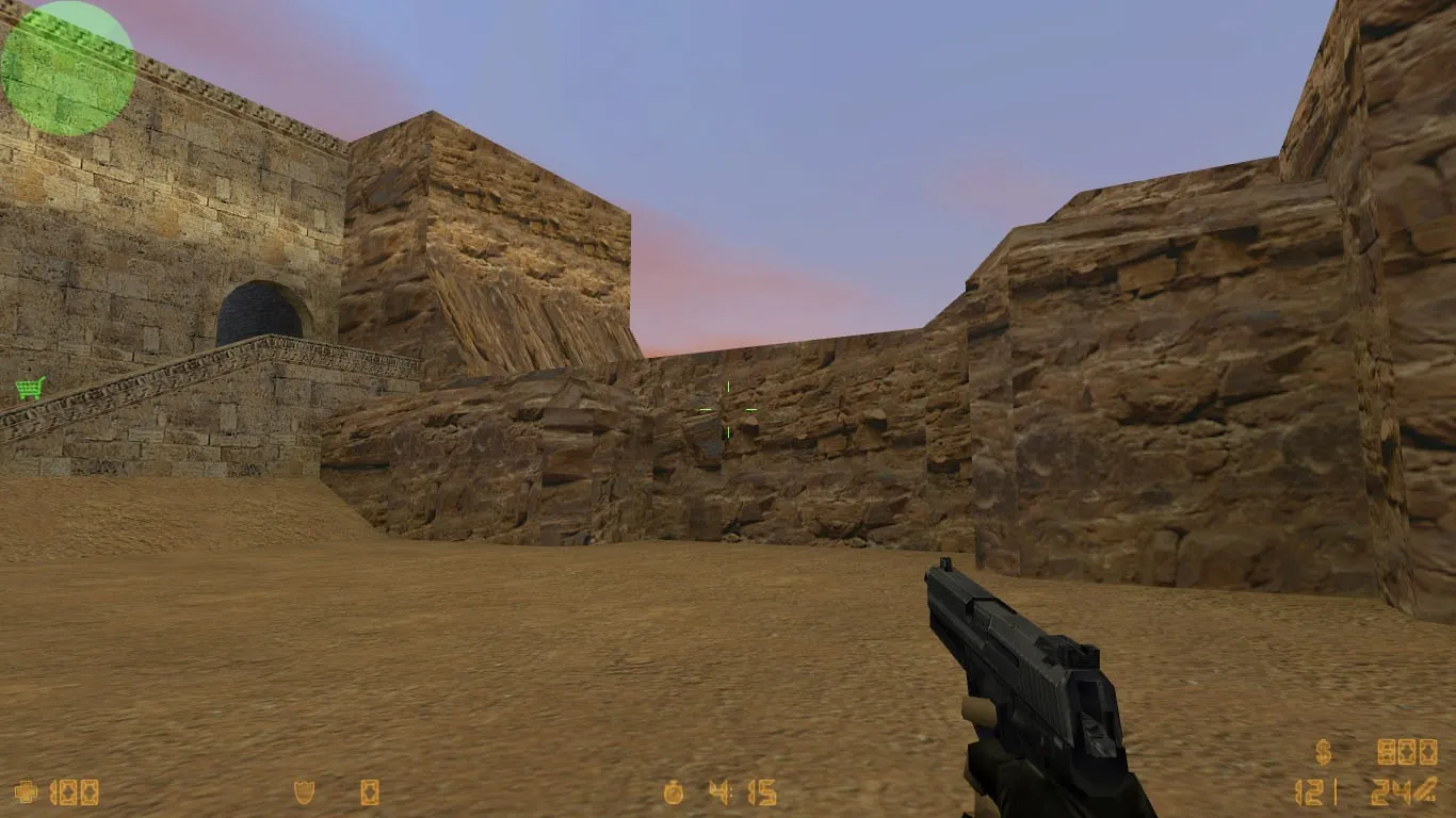 de_dust-aztec для CS 1.6: карты DE, баланс сторон, точки и .nav для ботов — скриншот 10