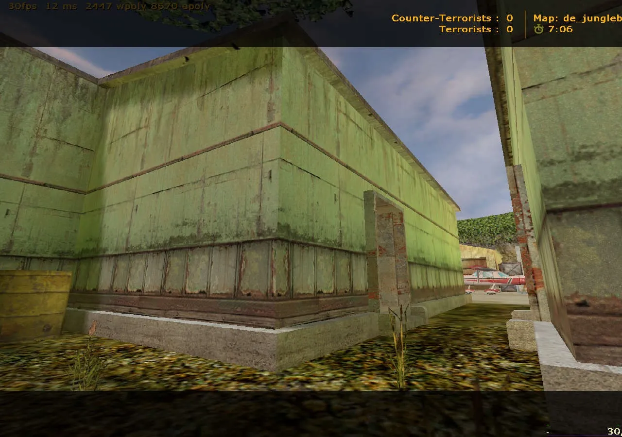 Скачать Карта de_junglebase для Counter-Strike 1.6: Обзор и Тактика - Скриншот
