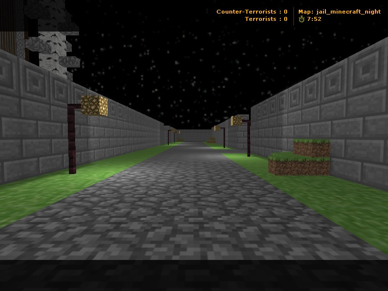 Скачать jail_minecraft_night_b2 - Скриншот
