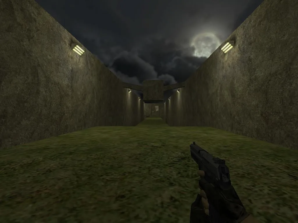 Скачать deathrun_bitch для CS 1.6: карта с ловушками, раундами на выживание и маршрутами для терроров - Скриншот