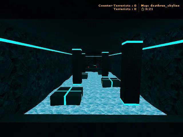 deathrun_watersilo для CS 1.6: карта deathrun, точки, ловушки и тактика заходов — скриншот 5