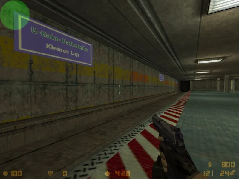 Скачать Карта de_ubahn для CS 1.6: тактика и оптимизация - Скриншот