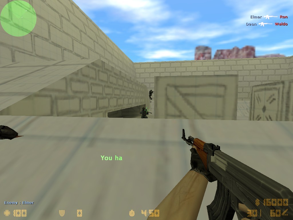 Скачать aim_ak_m4_white - Скриншот