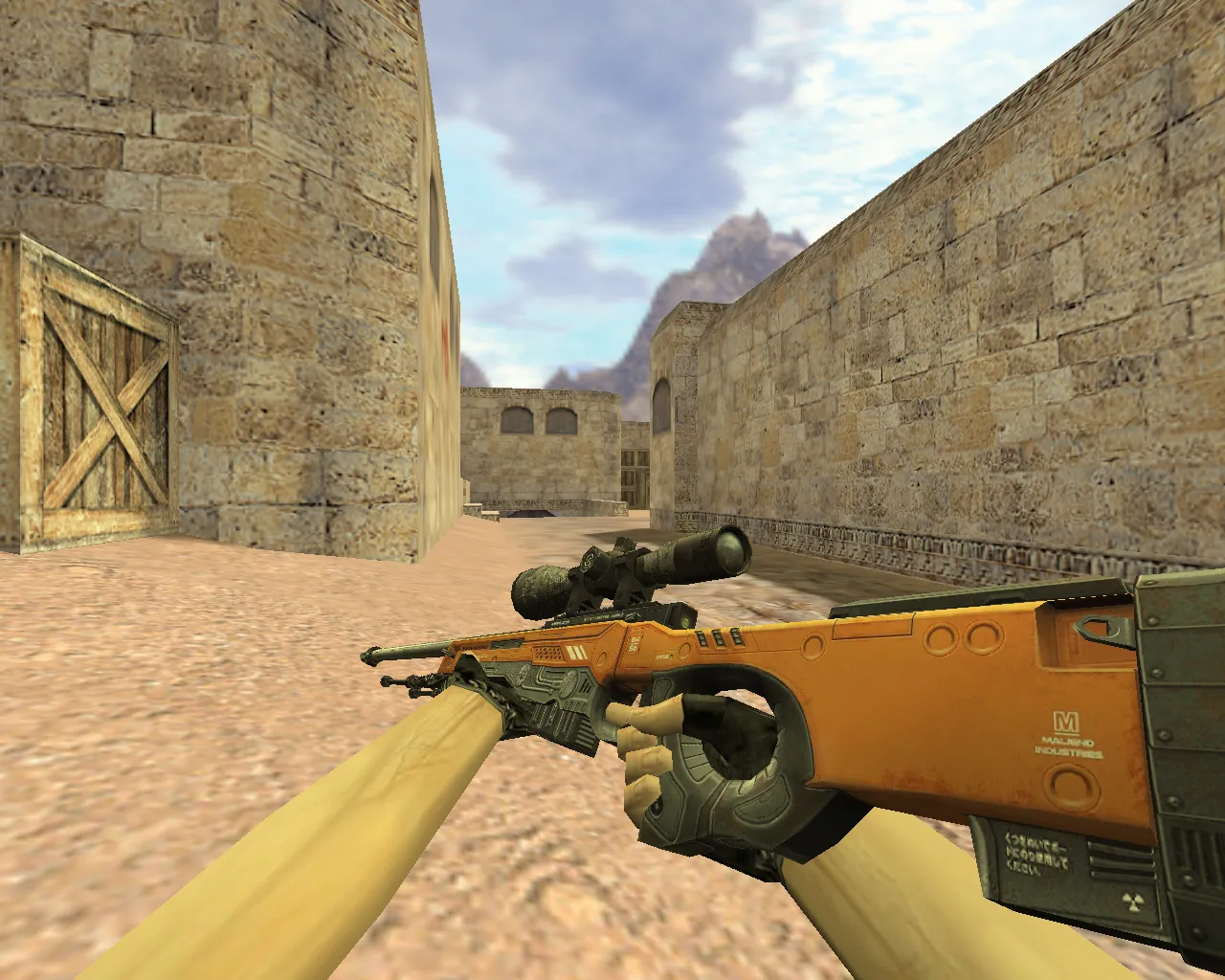 Модель «AWP Уничтожитель» для CS 1.6 – качественный выбор — скриншот 1