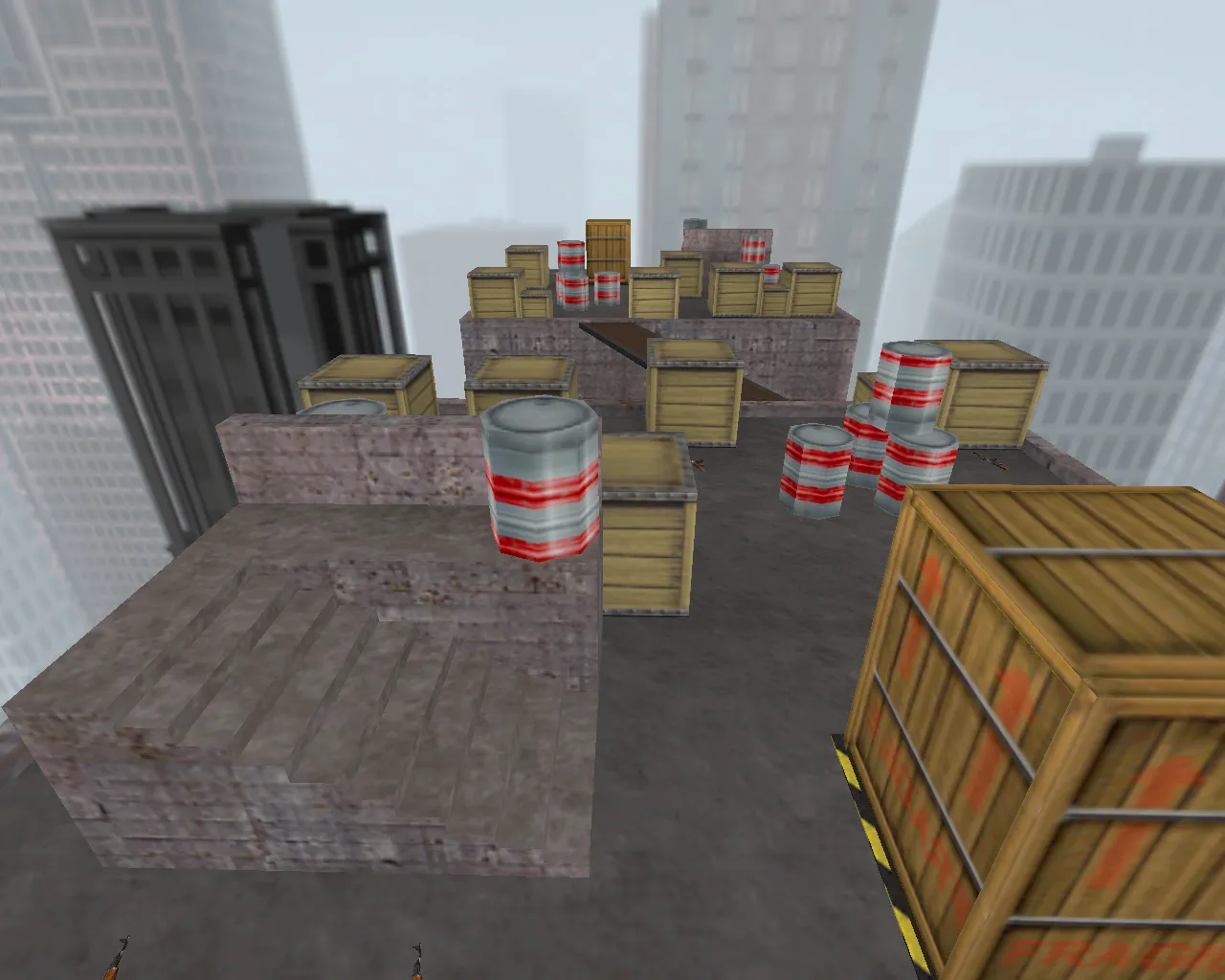 Скачать aim_crazyjump для CS 1.6: тренировка прыжков, прицела и контроля отдачи на AIM карте - Скриншот