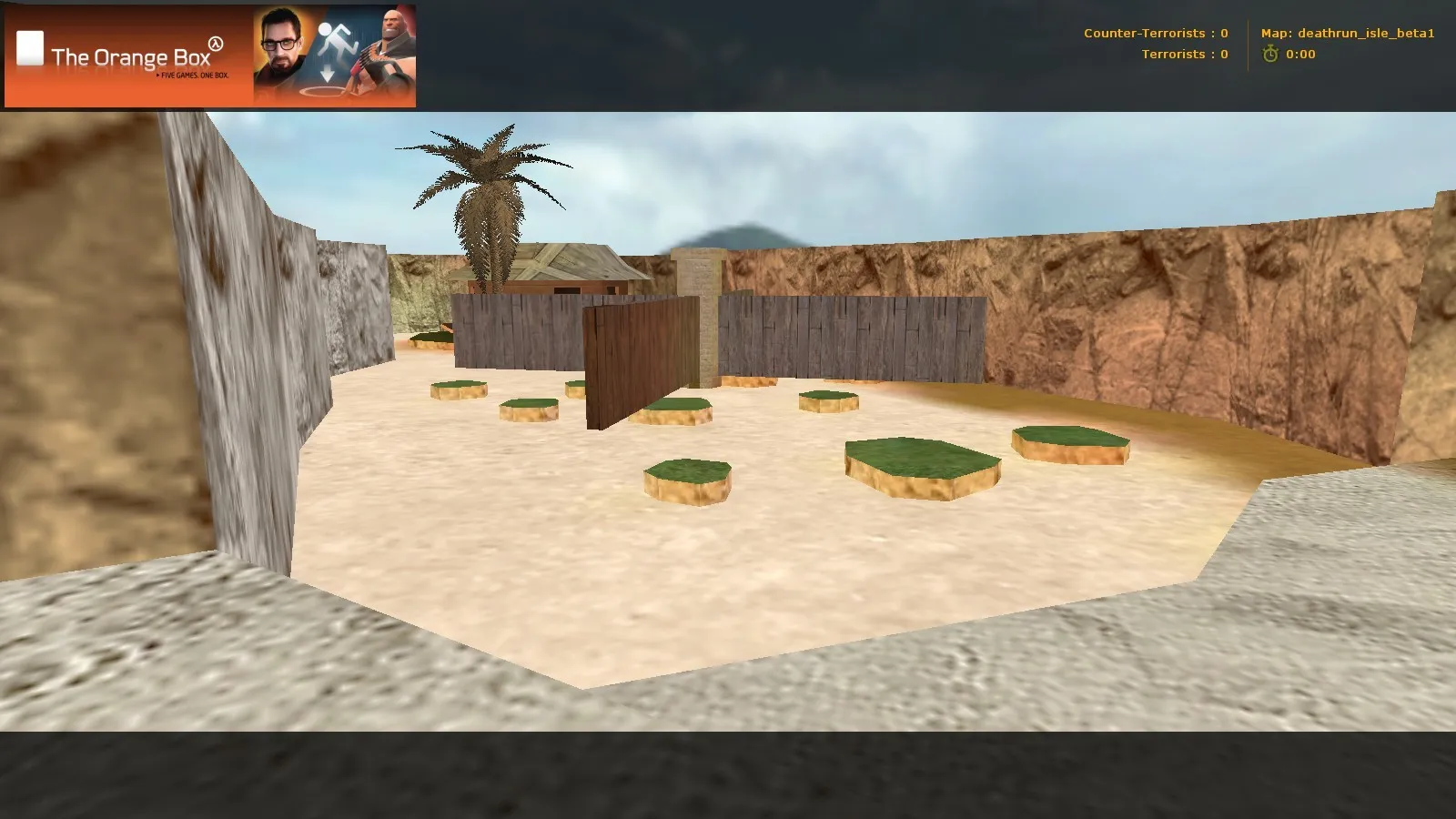 Скачать deathrun_isle_beta1 для CS 1.6: точки, ход игры, .nav, оптимизация wpoly/epoly - Скриншот