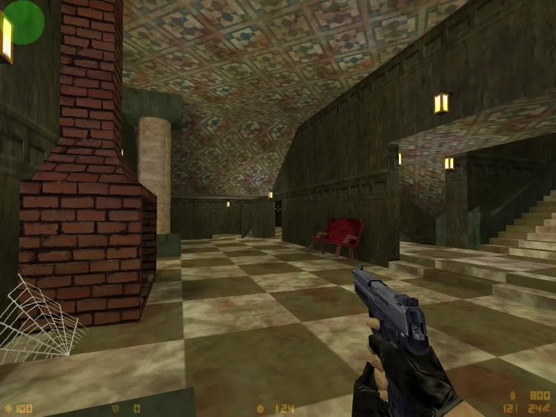 Карта de_unrest для CS 1.6: Тактика и особенности — скриншот 6