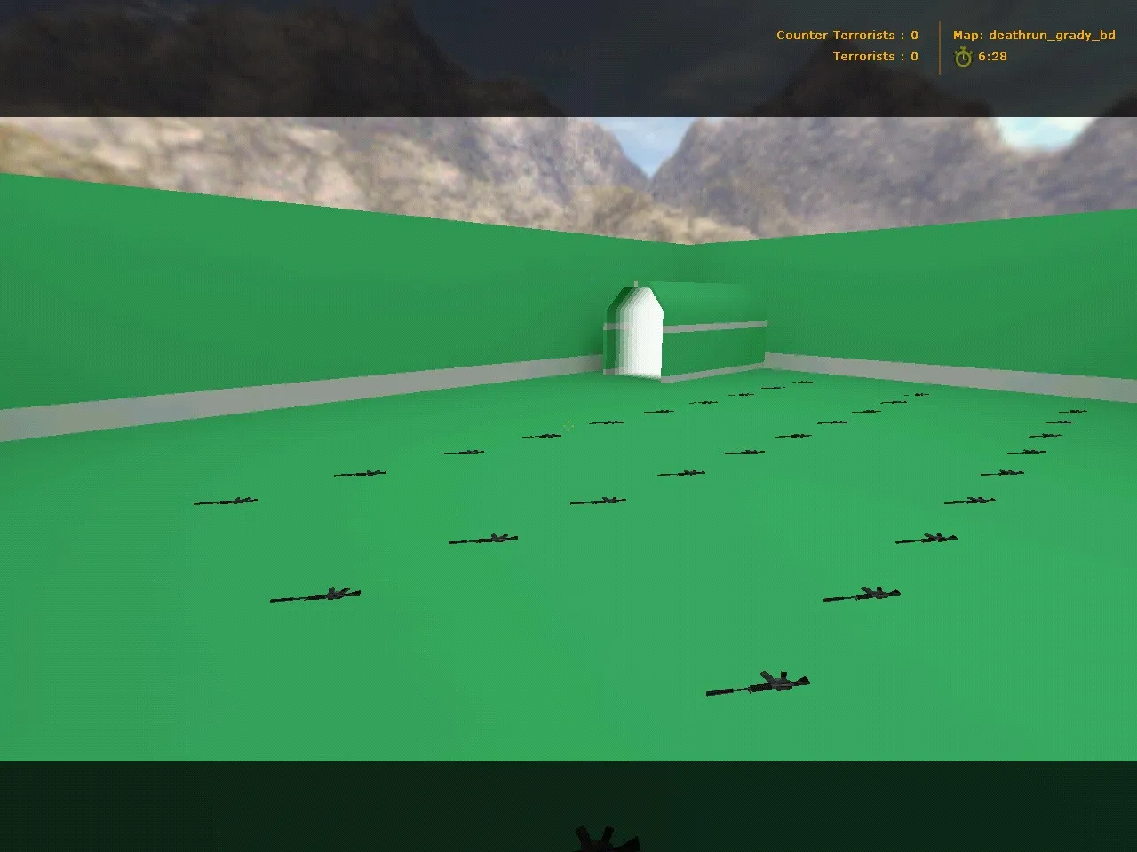 Скачать deathrun_grady_bd для CS 1.6: карта Deathrun, точки, проходы, оптимизация и настройка ботов - Скриншот
