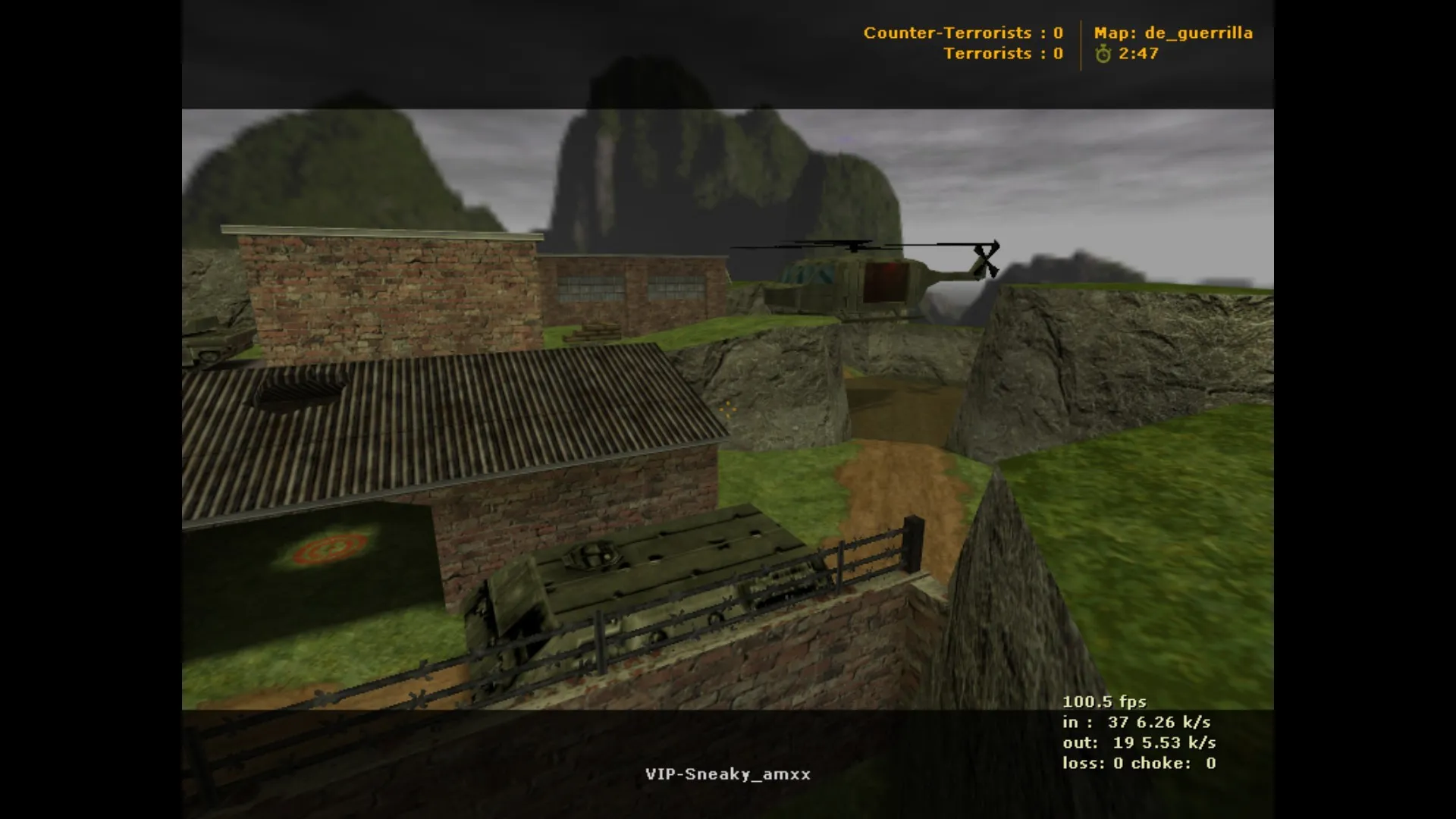 Скачать Карта de_guerrilla для CS 1.6: баланс сторон, точки, .nav для ботов, оптимизация wpoly/epoly - Скриншот