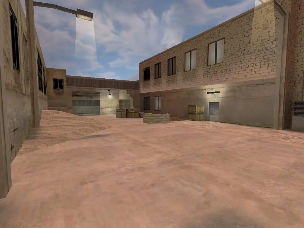 Скачать Карта «de_sweat» для CS 1.6: тактика и особенности - Скриншот