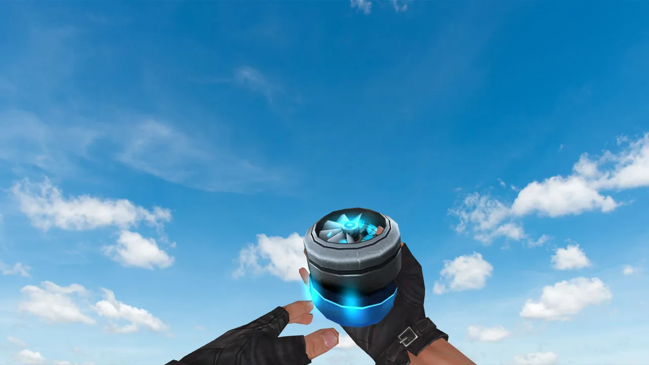 Модель «Cooler Grenade» для CS 1.6: v_, p_, w_ гранаты, звуки, анимации и качество текстур — скриншот 2