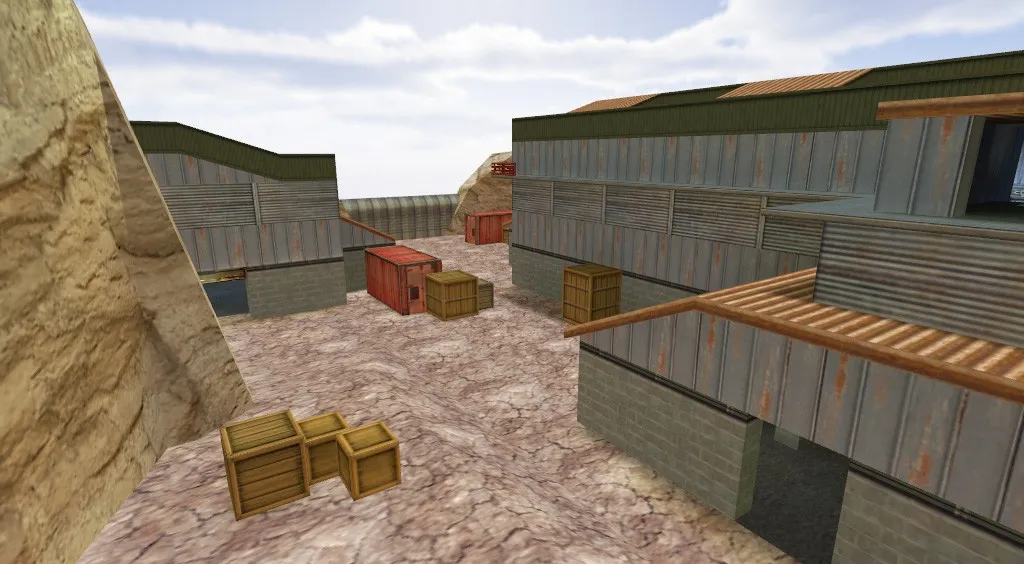 Скачать Карта de_nuqe для CS 1.6: тактика, баланс и оптимизация - Скриншот