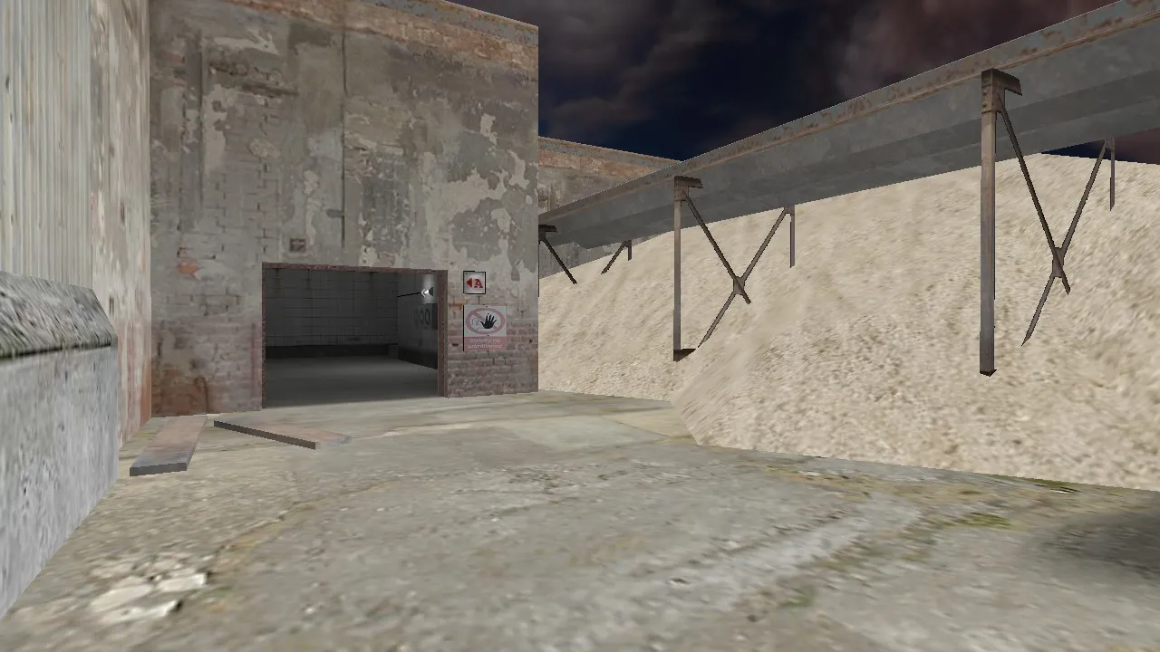 Карта de_struction для CS 1.6: Особенности и тактика игры — скриншот 5