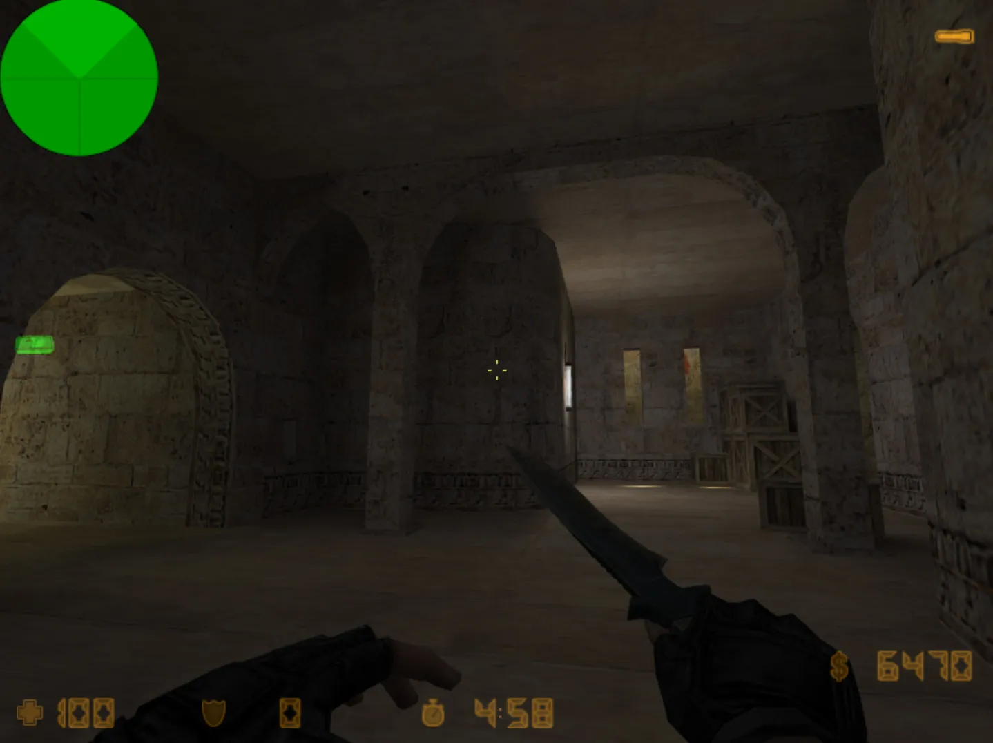 Скачать Карта de_dust2_hybrid для CS 1.6: баланс сторон, точки, .nav для ботов, оптимизация wpoly/epoly - Скриншот