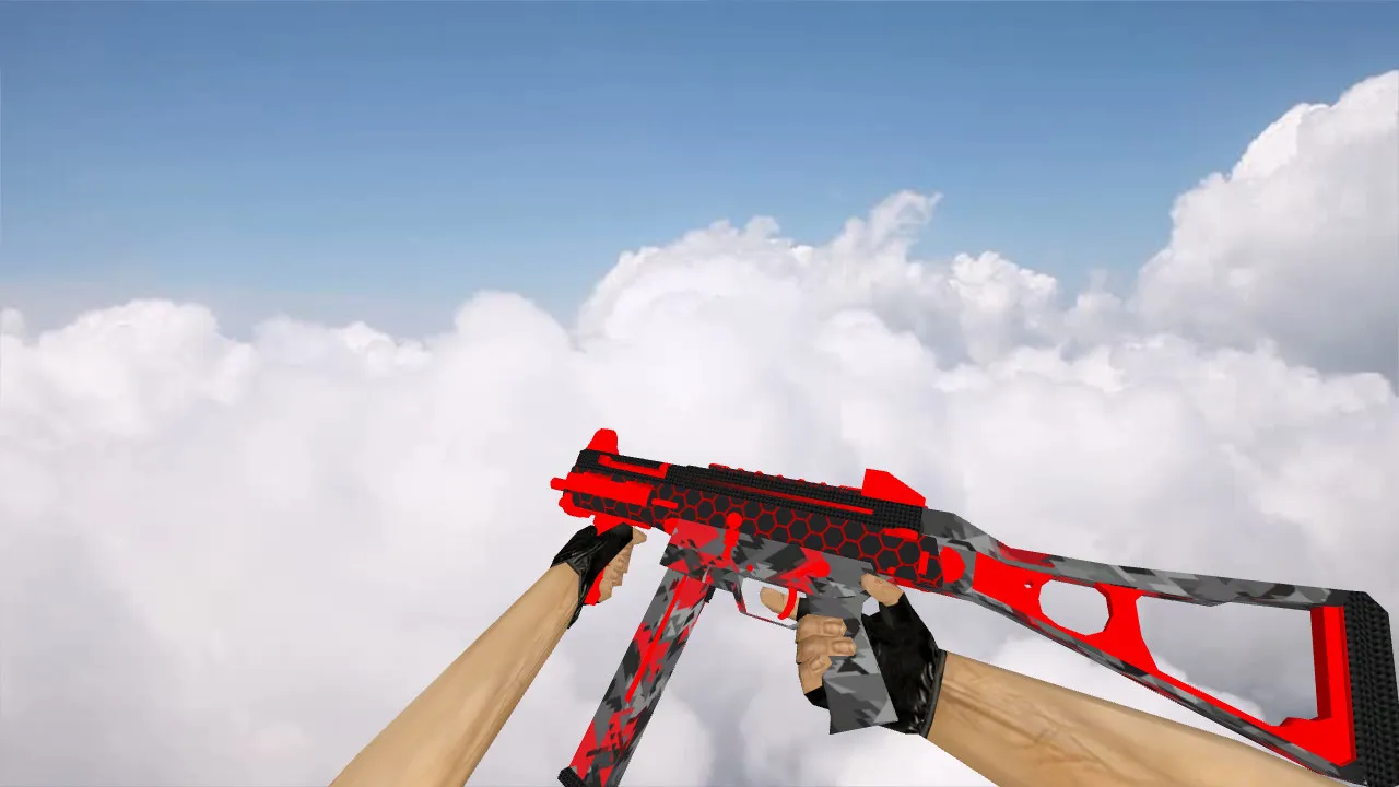 Скачать Модель UMP-45 Agressor для CS 1.6 - Идеальный выбор для игры - Скриншот