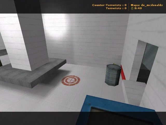 Скачать Карта de_mcdonalds для CS 1.6 - Тактика и особенности - Скриншот